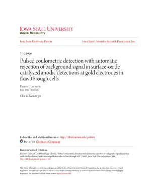 Innovative Pulsed Coulometric Detection Method for Enhanced Anodic Reactions at Gold Electrodes