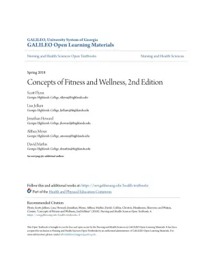 Concepts of Fitness and Wellness: A Comprehensive Guide