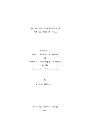 Far Infrared Spectroscopy of CsNiCl3 Type Crystals