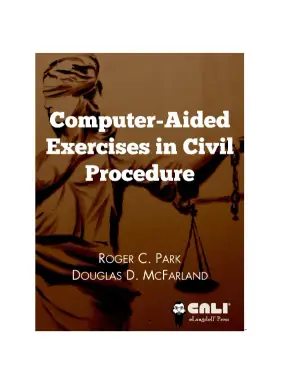 Computer-Aided Exercises in Civil Procedure