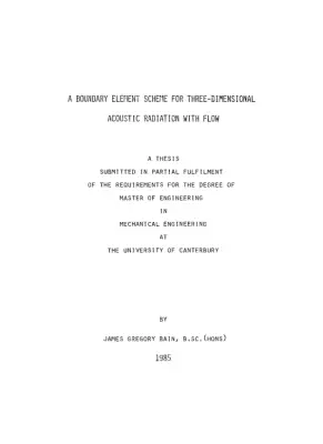 Acoustic Radiation in Low Mach Number Flows: A Boundary Element Approach