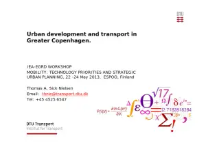 Urban Development and Transport Dynamics in Greater Copenhagen