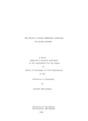Seismic Design of Coupled Frame-Wall Structures