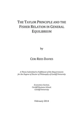 Taylor Principle & Fisher Relation