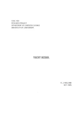 Yacht Hull Design Software