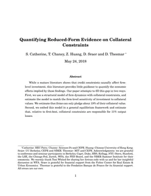 Quantifying Collateral Constraints' Economic Impact